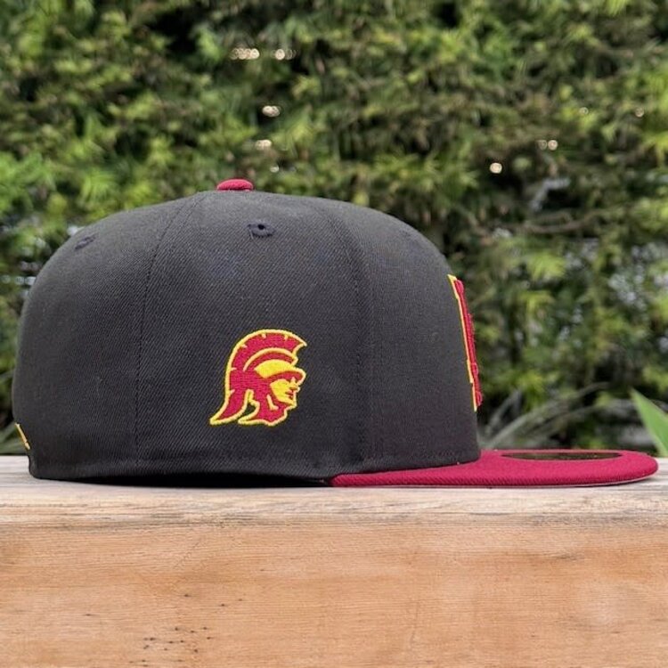 New Era LA Black/Cardinal Tommy Trojan SP