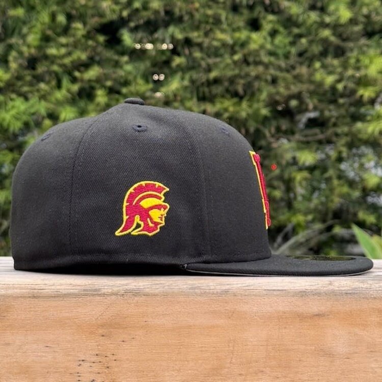 New Era LA Black Cardinal-Gold OL Tommy Trojan SP