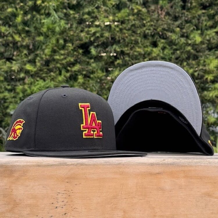 New Era LA Black Cardinal-Gold OL Tommy Trojan SP