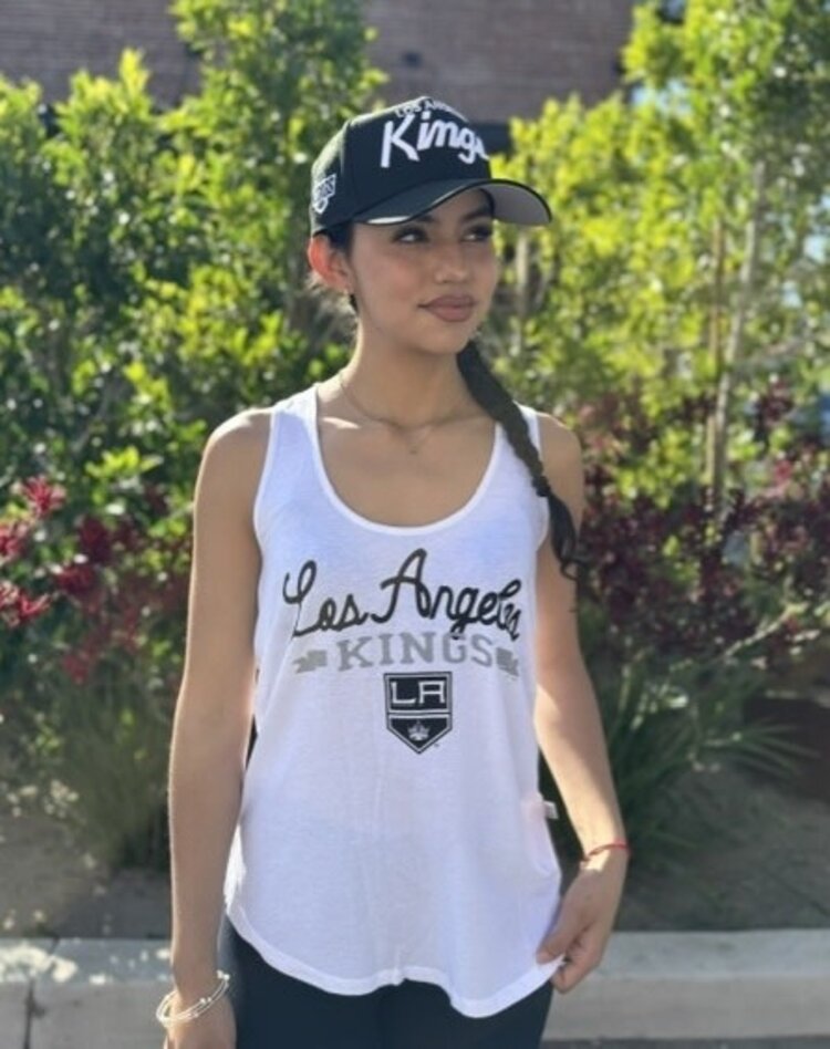 GIII/Touch Los Angeles Kings W Touch Tank Short Stop White