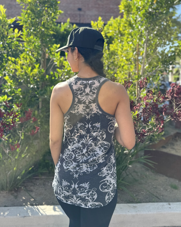 GIII/Touch Los Angeles Kings W Touch Tank Flourish Black