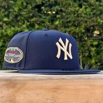 New Era NY Yankees Navy Ivory 2008 ASG Sky Blue UV