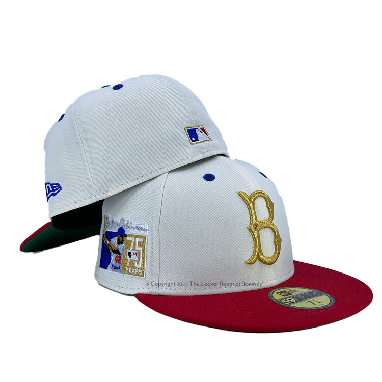 New Era Brooklyn JRobinson 75 Ivory/Red