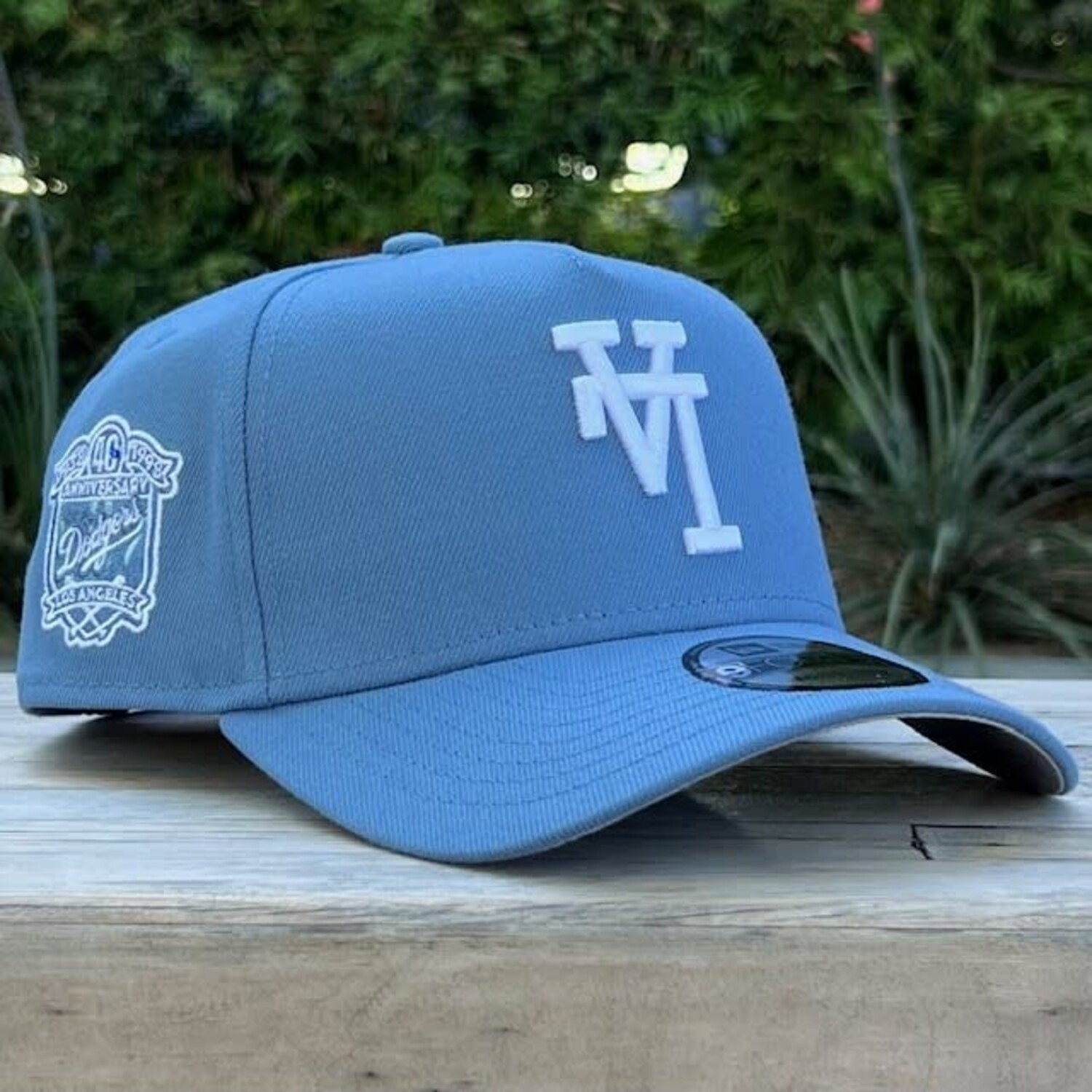 LA Dodgers Upside Down Faded Blue 40th Anniversary 940 A-Frame