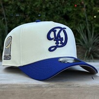 New Era LA Dodgers City Connect Ivory/Royal 2024 World Series Trophy 940 A-Frame