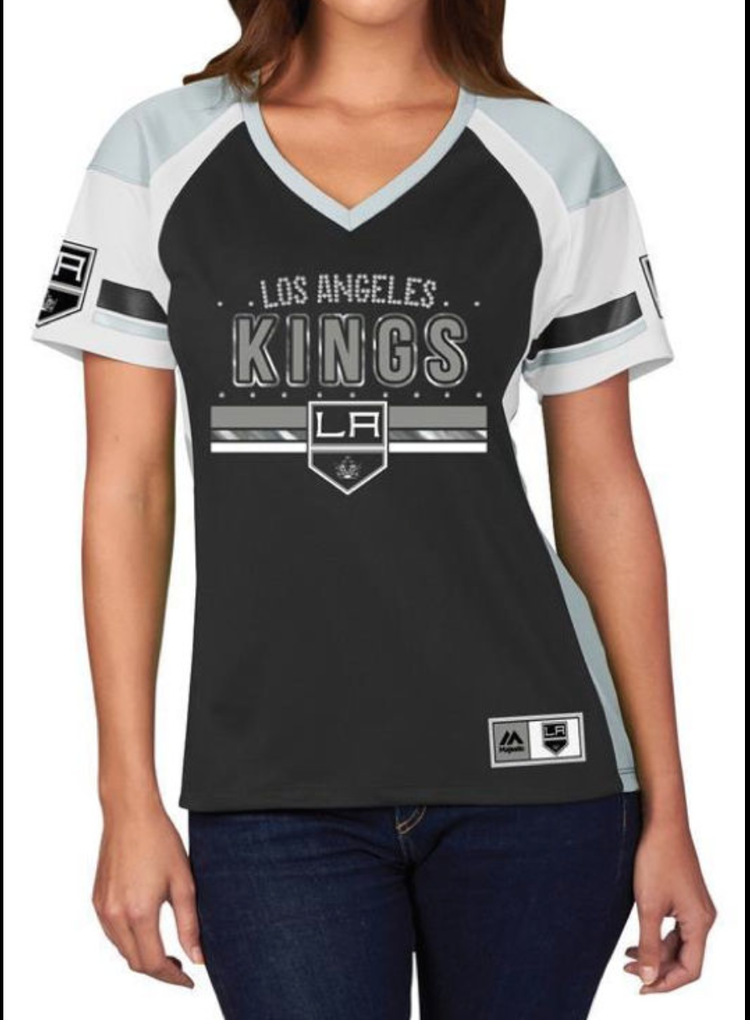 Majestic Kings W V-Neck Ready To Win