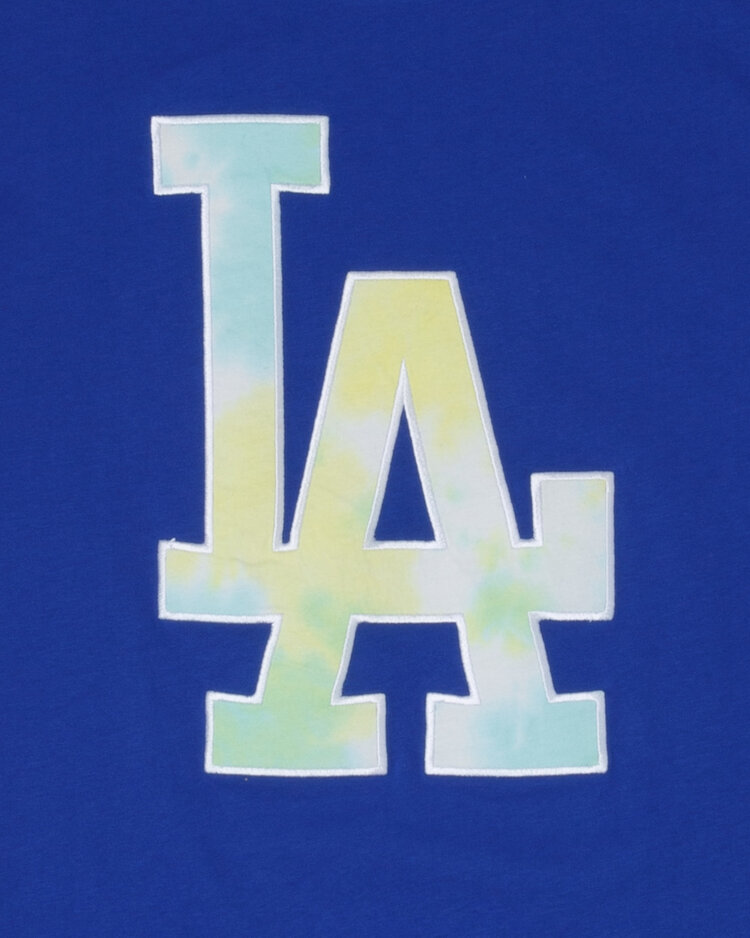 New Era LA Dodgers NE M Royal S/S Tee Ice Dye LA