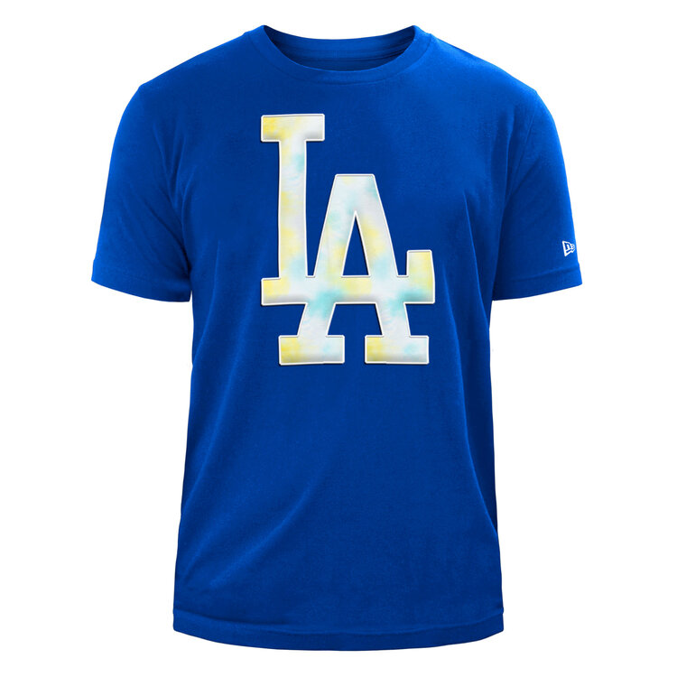 New Era LA Dodgers NE M Royal S/S Tee Ice Dye LA