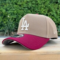 New Era LA Khaki/Cardinal Ivory 940 A-Frame