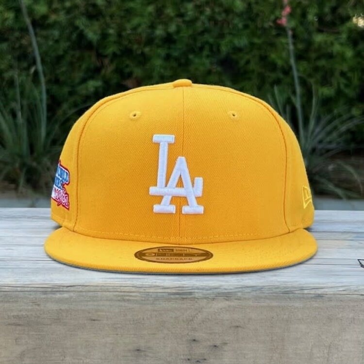 New Era LA Dodgers Gold 1981 World Series Blue UV 950