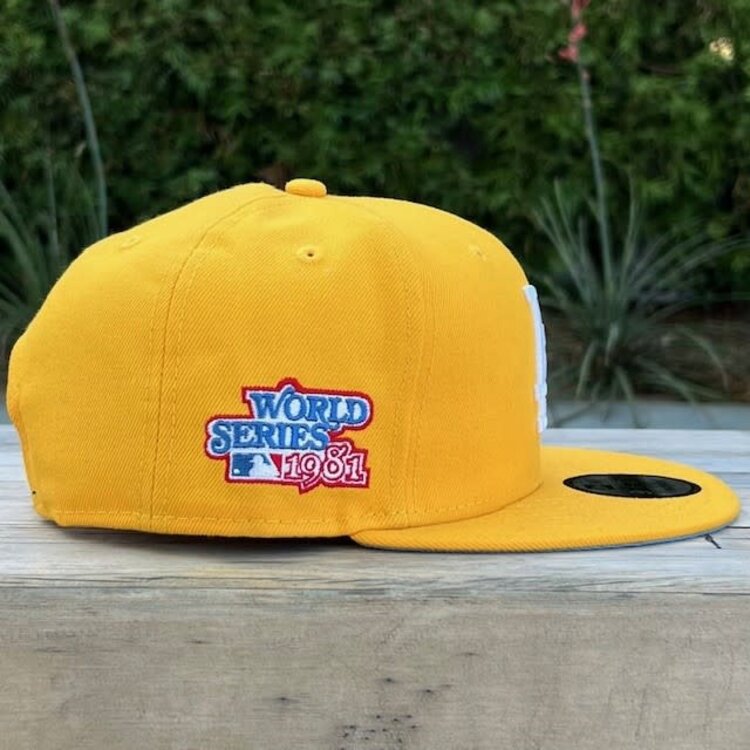 New Era LA Dodgers Gold 1981 World Series Blue UV 950