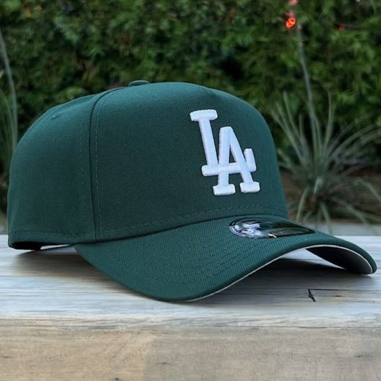 LA Dark Green 940 A-Frame Snapback - The Locker Room of Downey