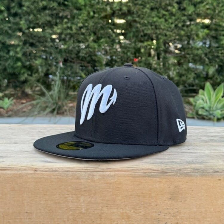 New Era Diablos De Mexico Black White