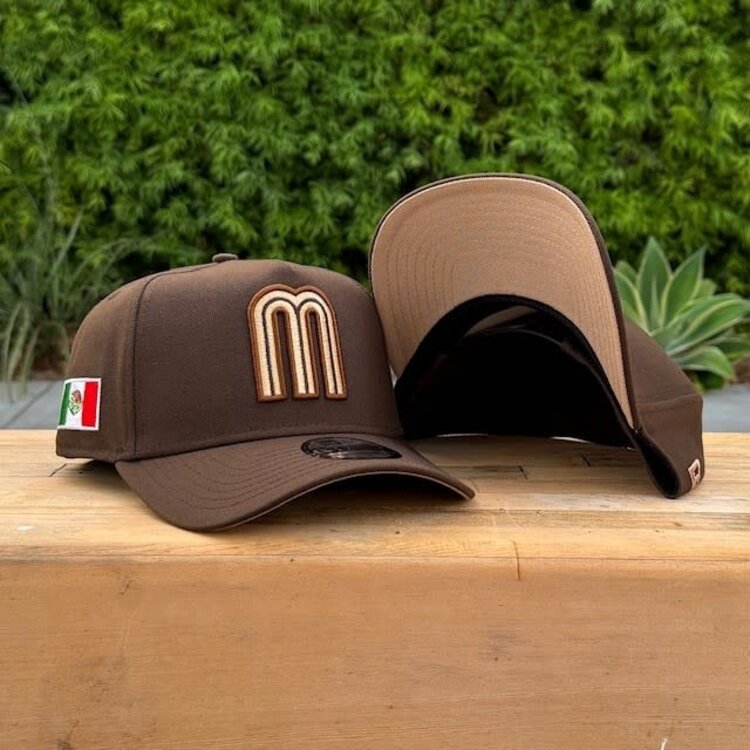 New Era Mexico Brown Ivory Tan UV 940 A-Frame
