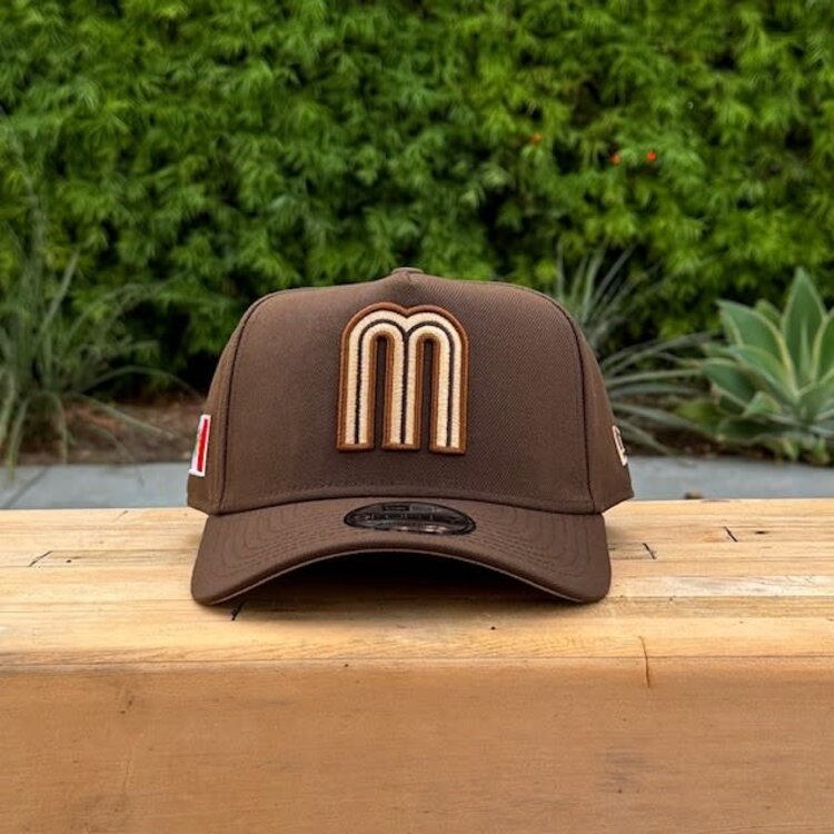 New Era Mexico Brown Ivory Tan UV 940 A-Frame