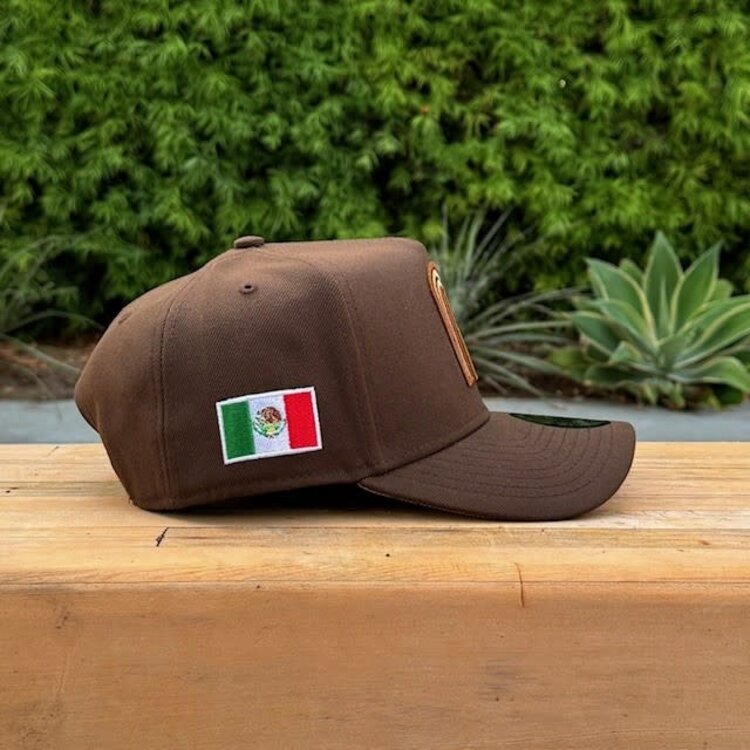 New Era Mexico Brown Ivory Tan UV 940 A-Frame
