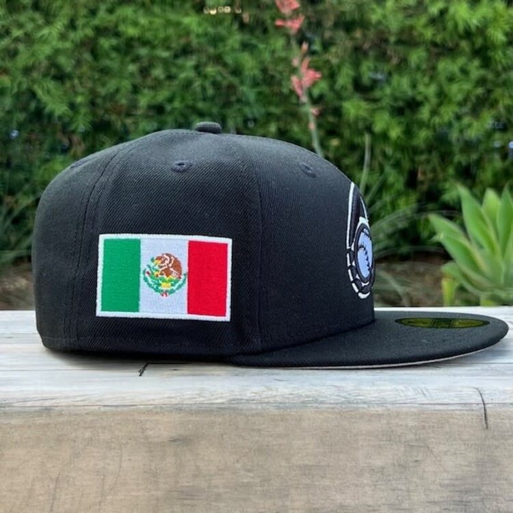 New Era Charros Black White Mexico Flag SP