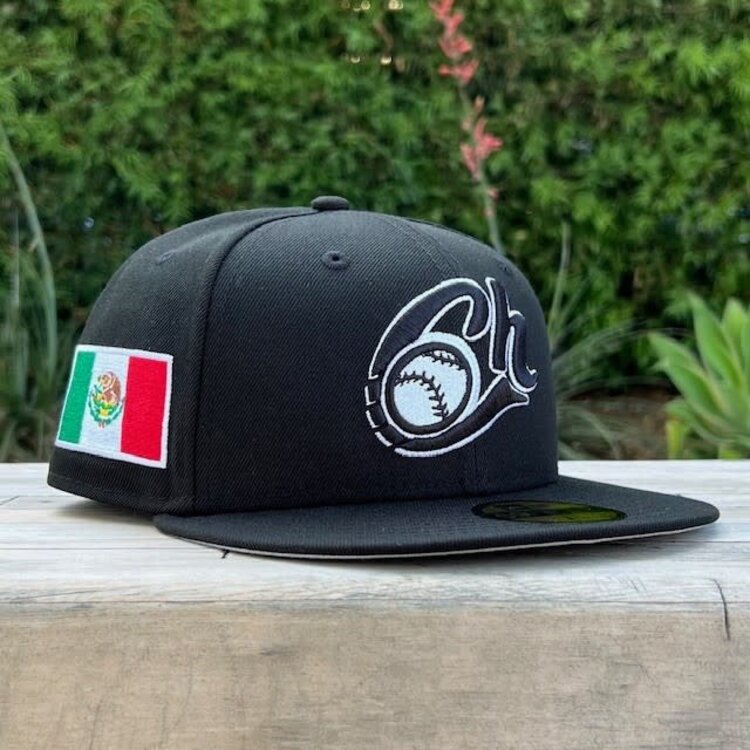 New Era Charros Black White Mexico Flag SP