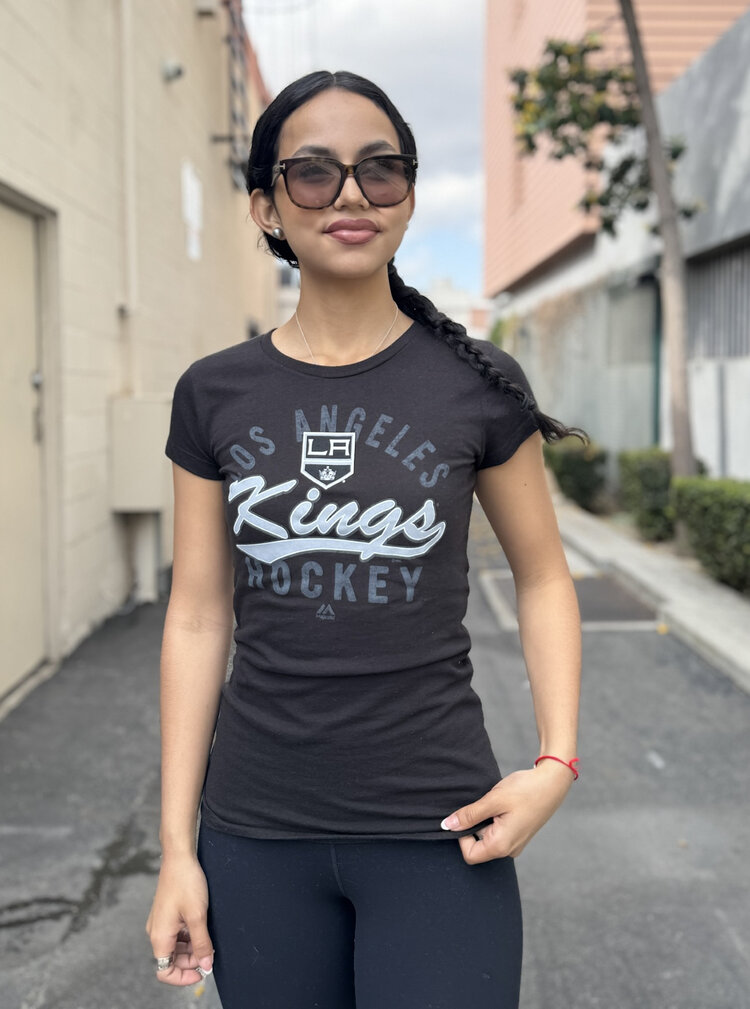 Majestic Kings W Crew Basic Blk