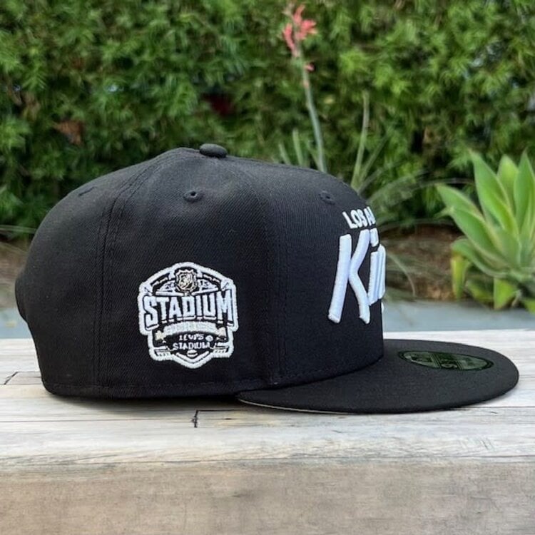 New Era LA Kings Black White Script Stadium SP 950 Snapback
