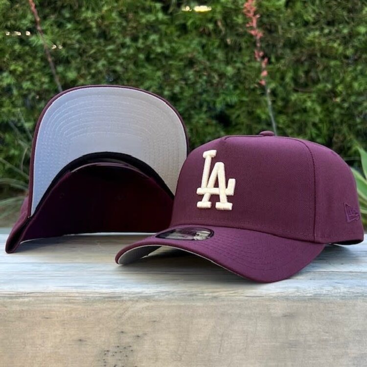 New Era LA Dodgers Maroon 940 A-Frame