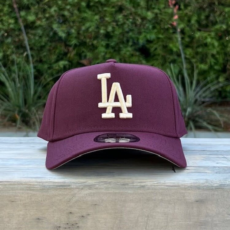 New Era LA Dodgers Maroon 940 A-Frame