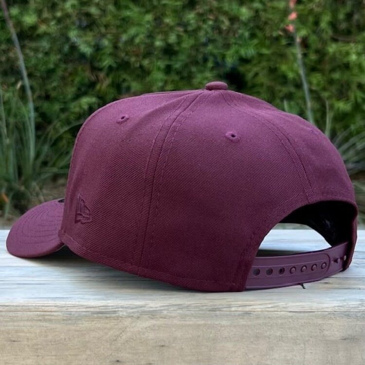 New Era LA Dodgers Maroon Ivory 940 A-Frame