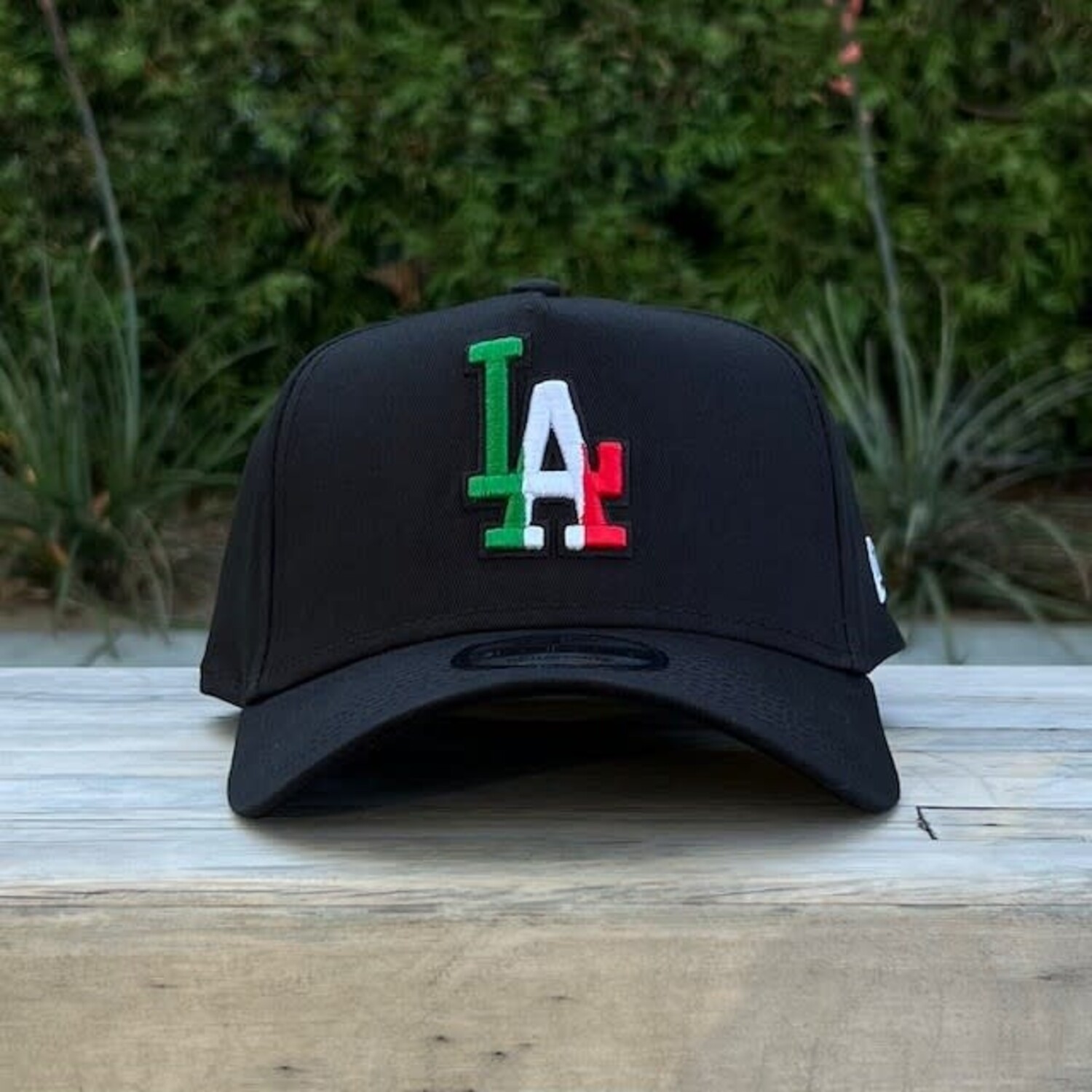 LA Black Vertical MX Colors 940 A-Frame Snapback - The Locker Room