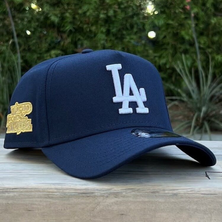 New Era LA Dark Blue Metallic Gold 1981 WS 940 A-Frame