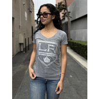 Reebok Kings W Oil Foiled V-Neck Tri-Blend