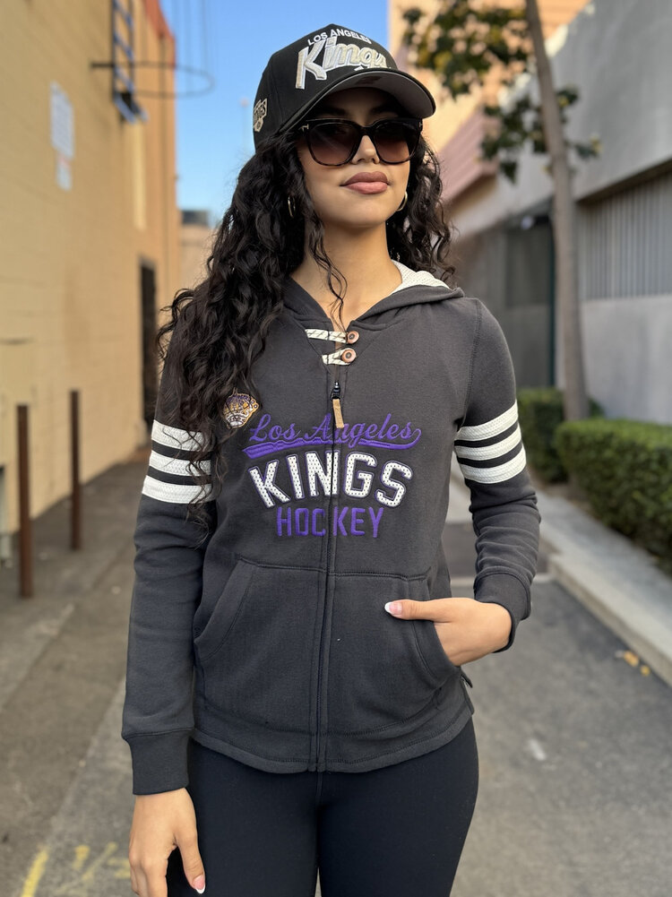 NHL Los Angeles Kings W CCM Full Zip Hoodie 8656W
