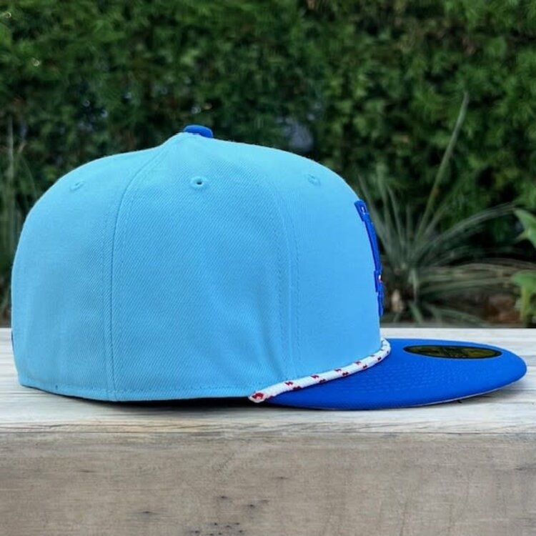 New Era LA Dodgers 2025 4th of July  Light Blue/Royal