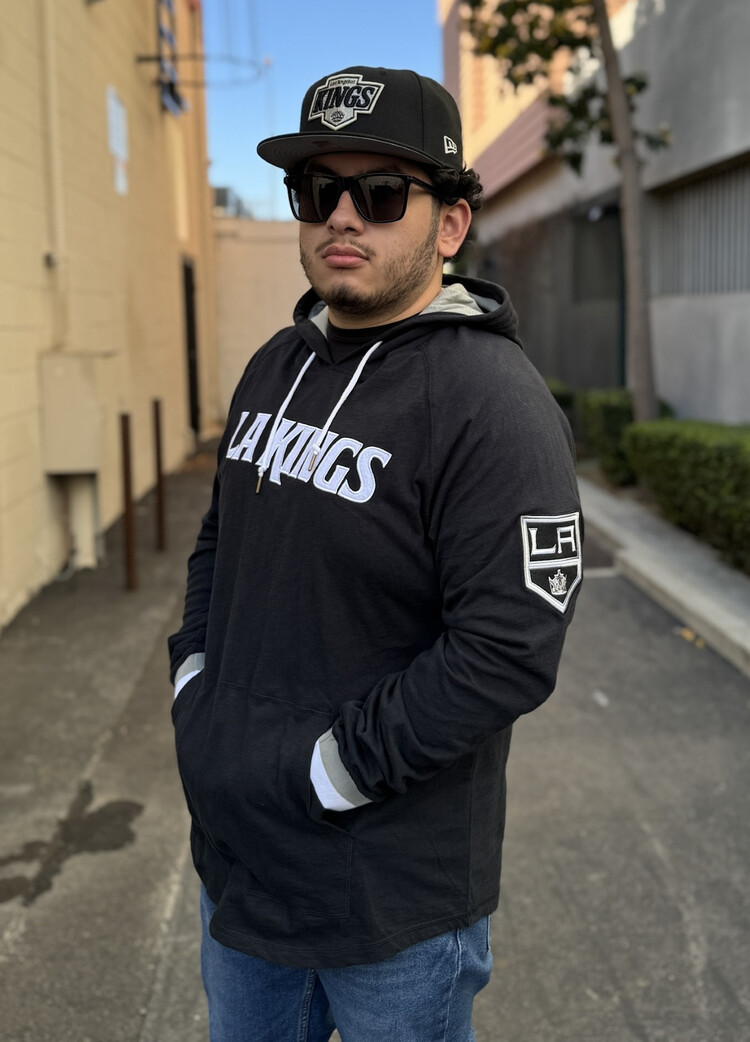 Mitchell and Ness LA Kings M&N Legendary Slub Long Sleeve Hoodie