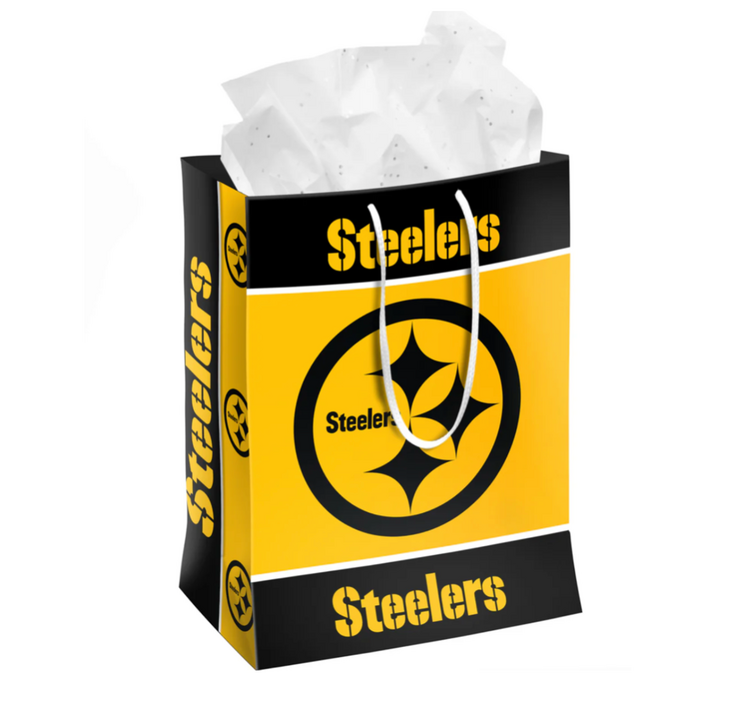 Forever Collectibles Gift Bag FOCO - NFL Steelers Black