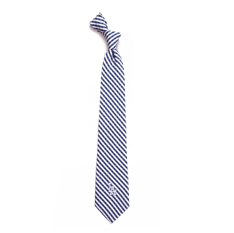 Eagles Wings Los Angeles Dodgers Gingham Tie