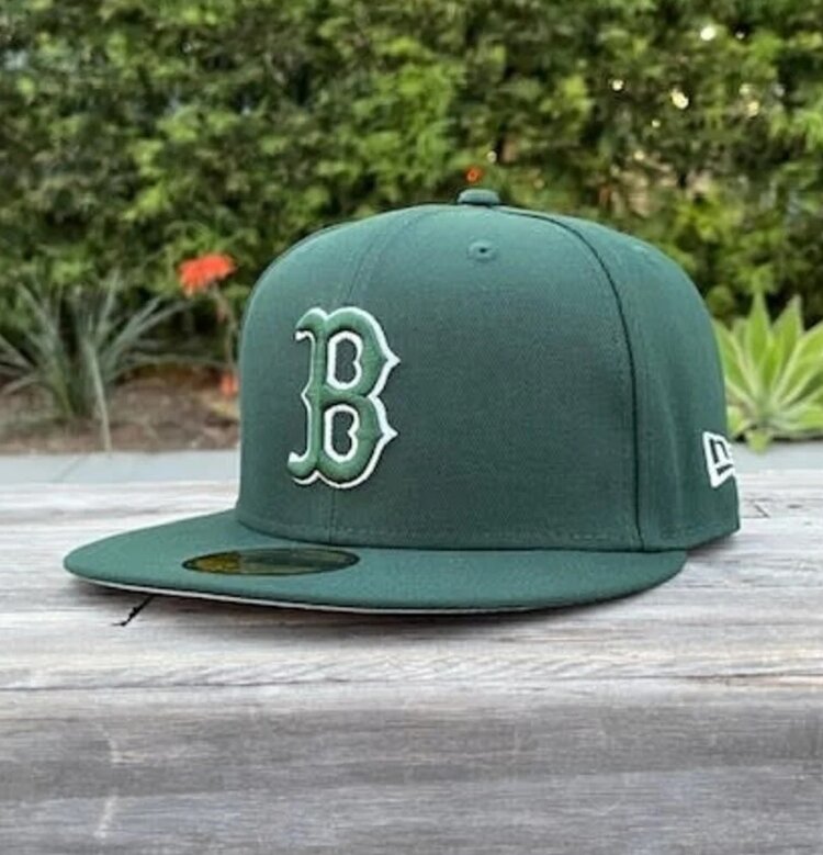 New Era Boston Red Sox Dark Green Gray UV