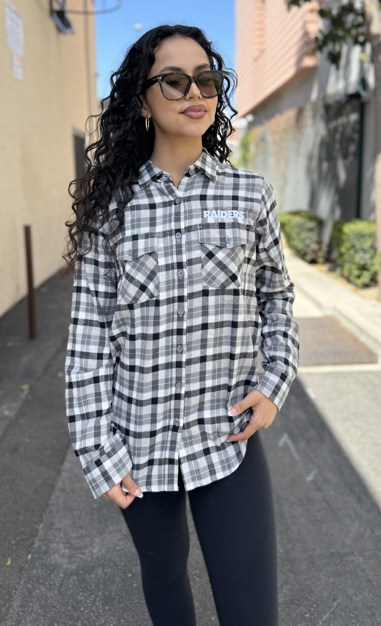 Antigua Raiders W Ease Flannel L/S