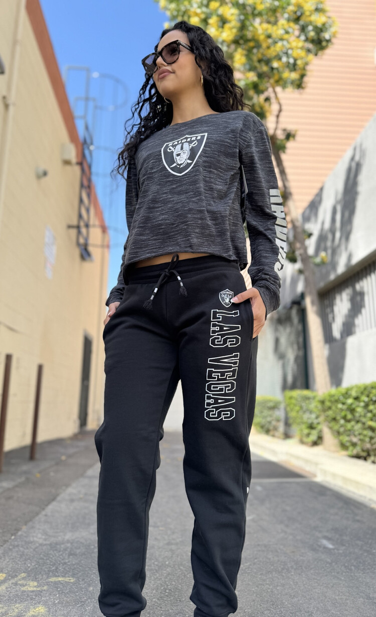 New Era Raiders W NE Black Athletic Jogger