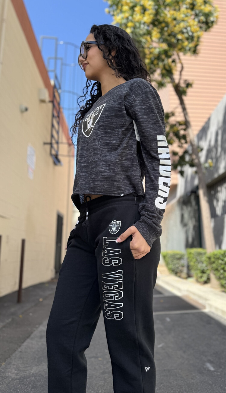 New Era Raiders W NE Black Athletic Jogger