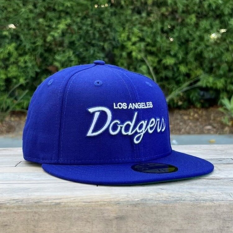 New Era LA Cursive Royal White GUV