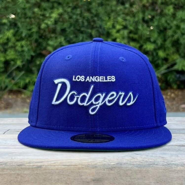 New Era LA Cursive Royal White GUV