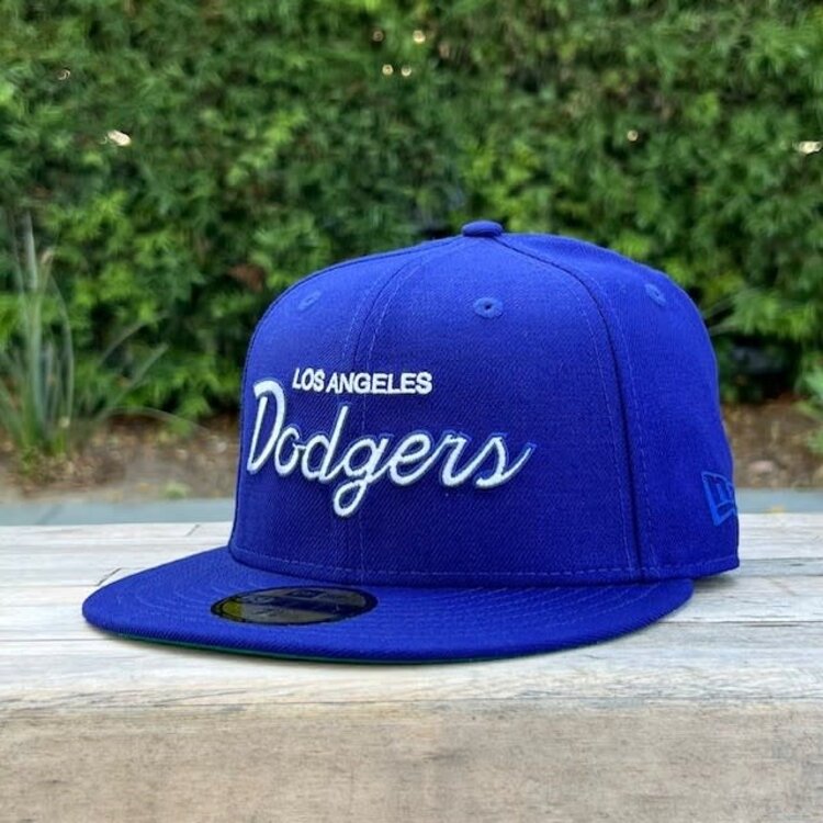 New Era LA Cursive Royal White GUV