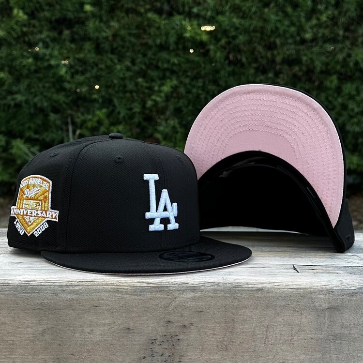 New Era LA Black White 50th Anniversary Pink UV 950 Snapback