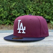New Era LA Maroon/Navy Dark GUV