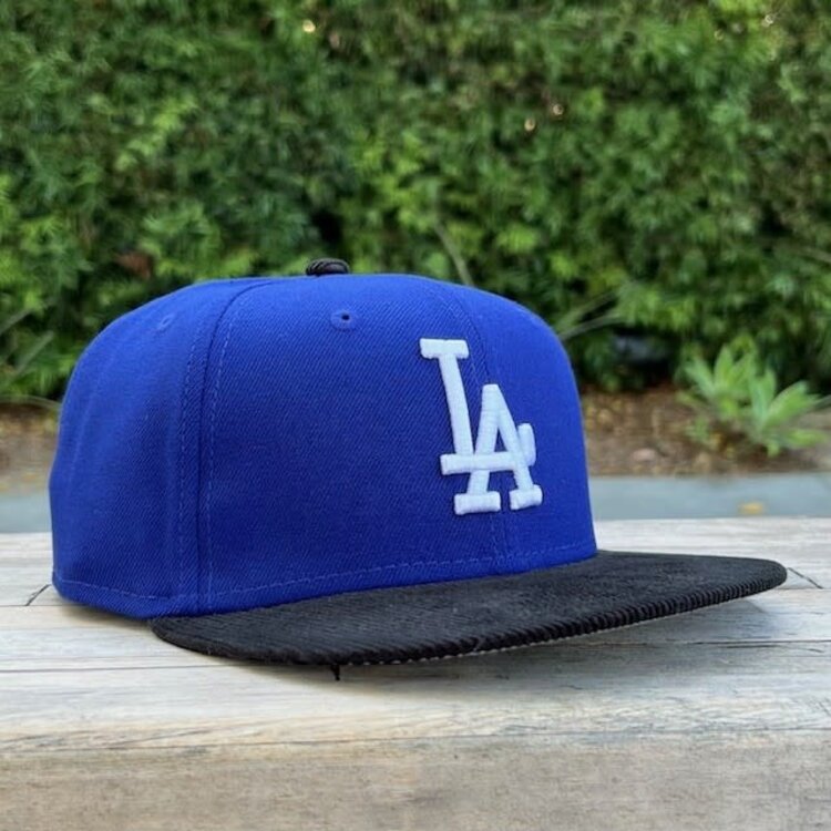 New Era LA Royal/Black Cord Gray UV