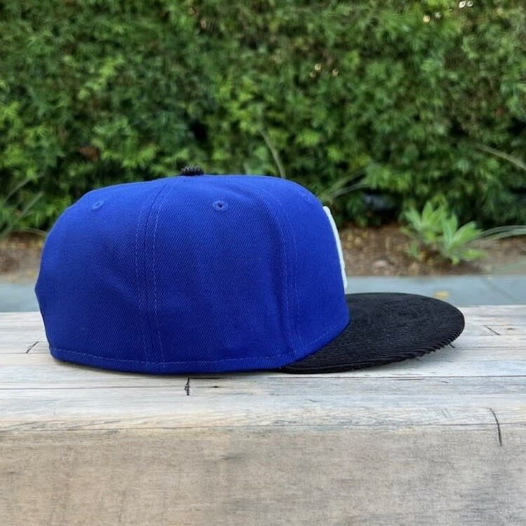 New Era LA Royal/Black Cord Gray UV