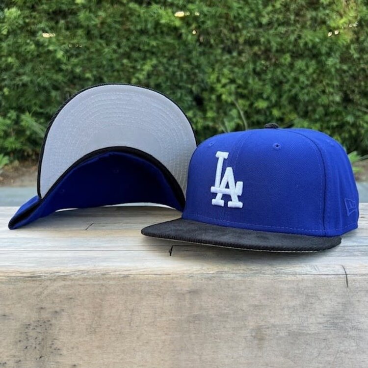 New Era LA Royal/Black Cord Gray UV