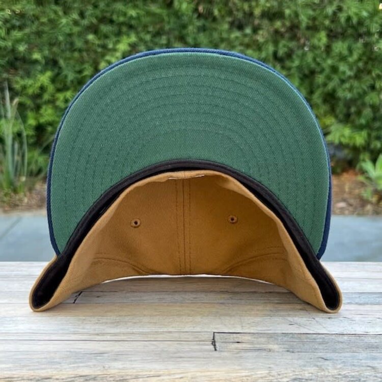 New Era LA Wheat/Navy w/Outline