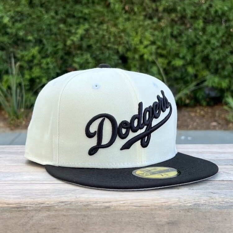 New Era LA Wordmark Ivory/Black