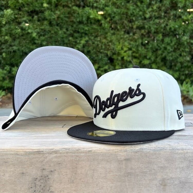 New Era LA Wordmark Ivory/Black